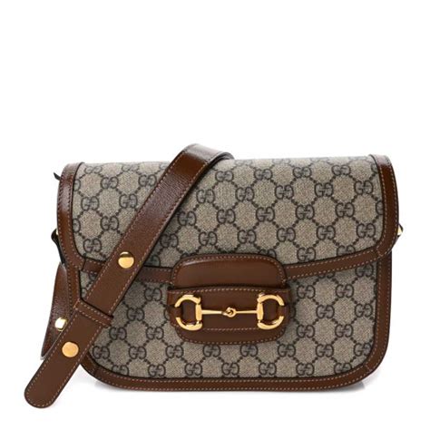 gucci gg 4277|GUCCI GG Supreme Monogram Web Mini Horsebit 1955.